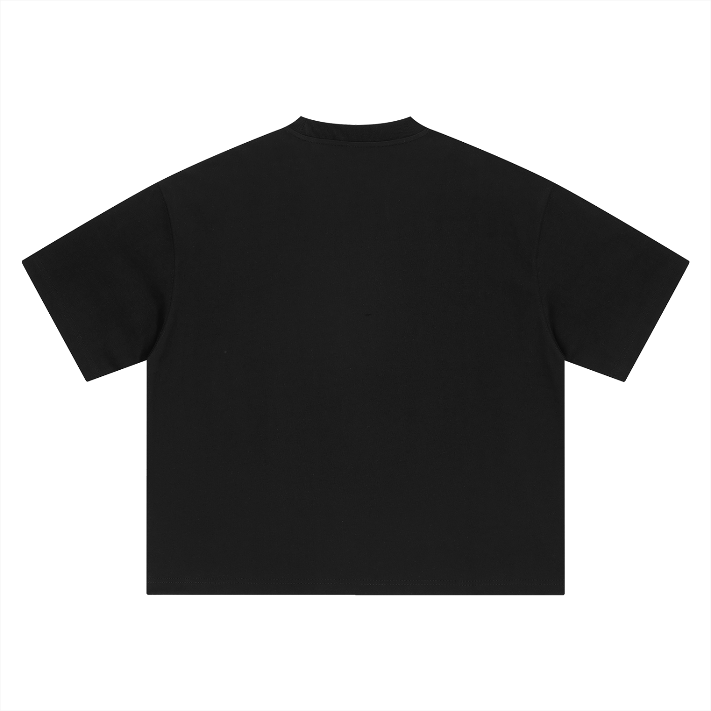 “JESUS FED 5000” BOXY OVERSIZED TEE BLACK