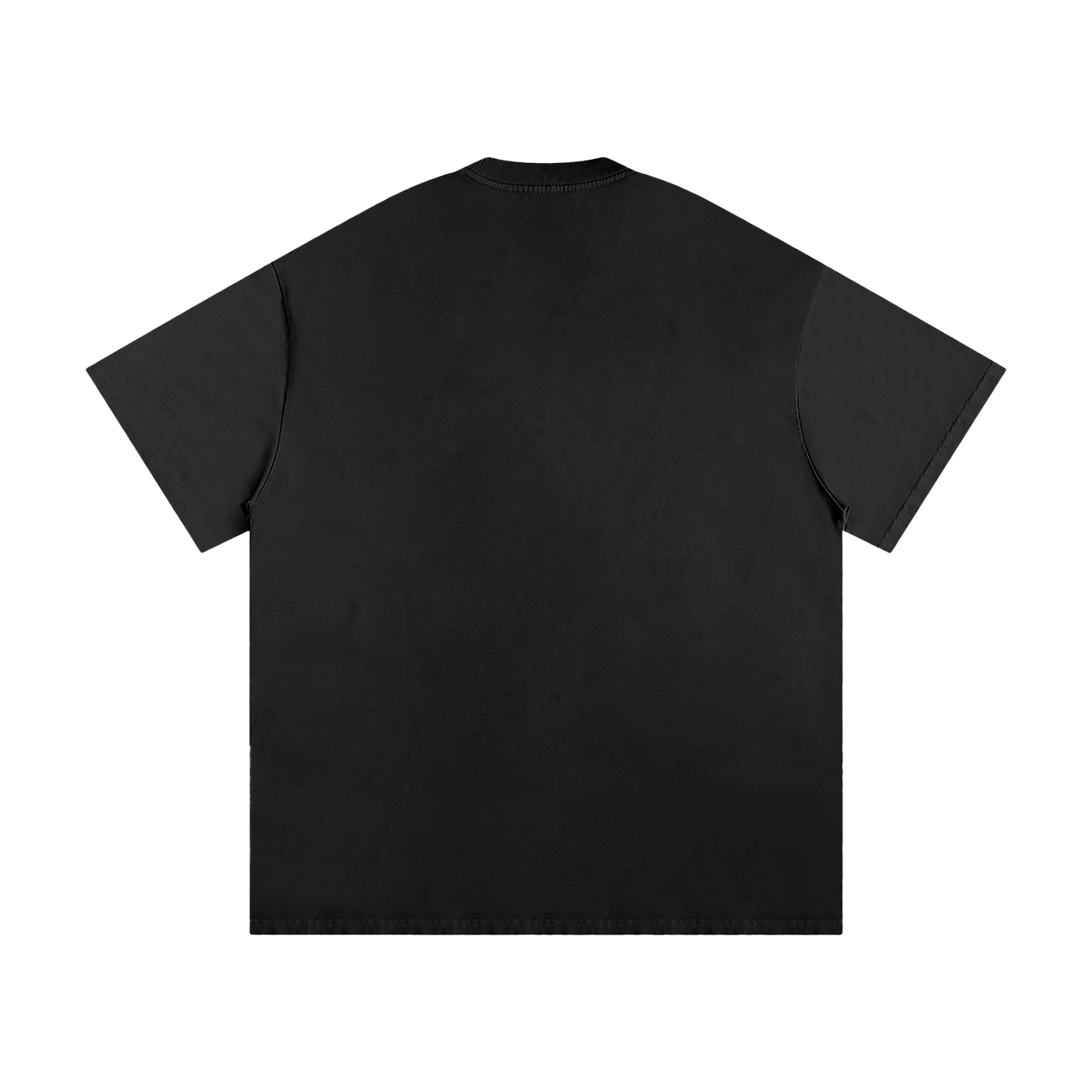 “JESUS FED 5000” BLACK HEAVYWEIGHT DROP SHOULDER TEE